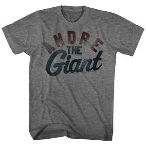 Andre The Giant Graphite Heather Adult T-Shirt